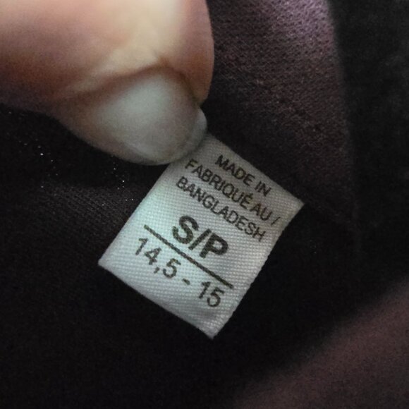 Projek Raw Burgundy Modern Fit Button Up Dress Shirt Size S - Picture 12 of 13